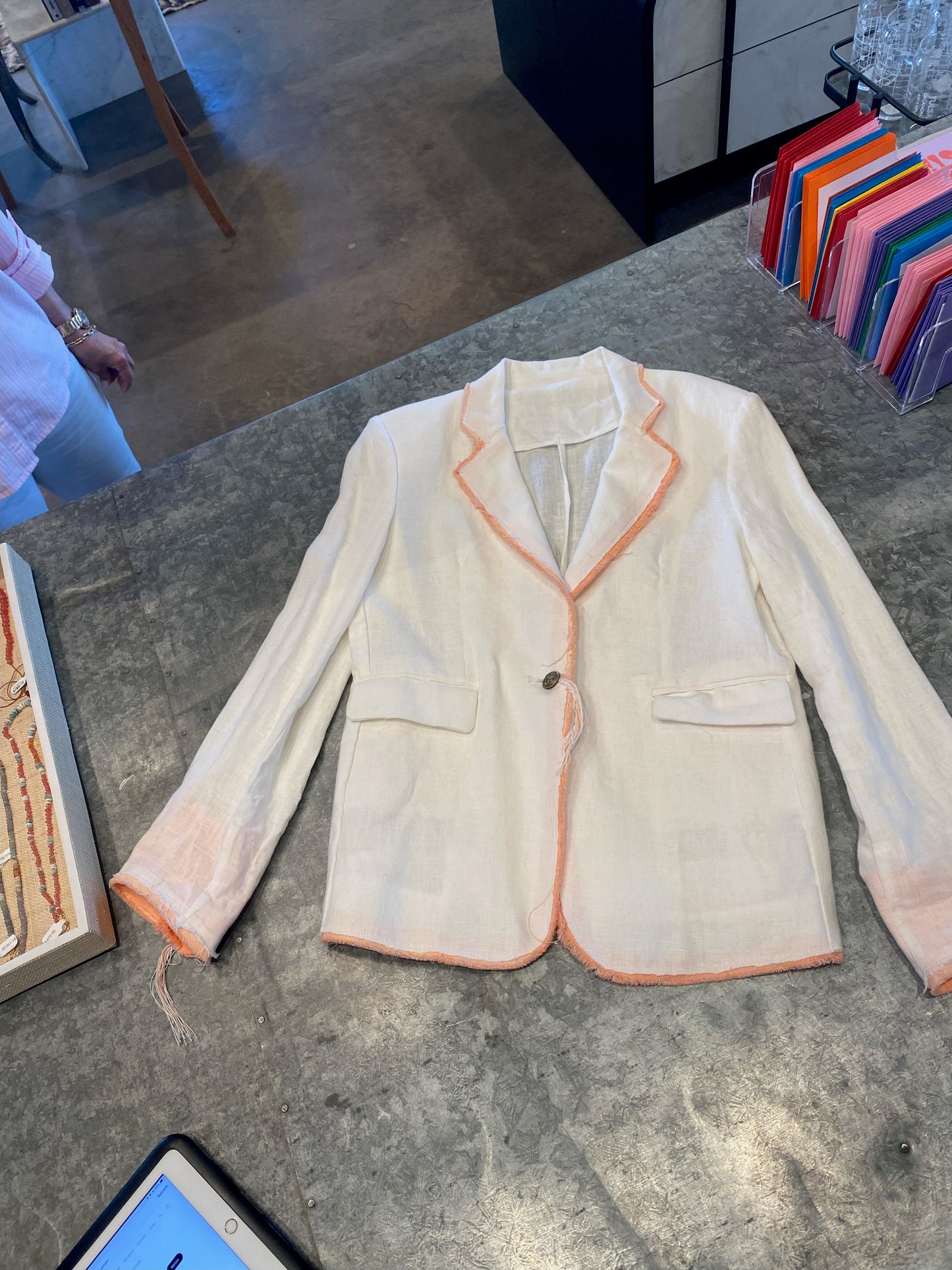 White One of a Kind Blazer