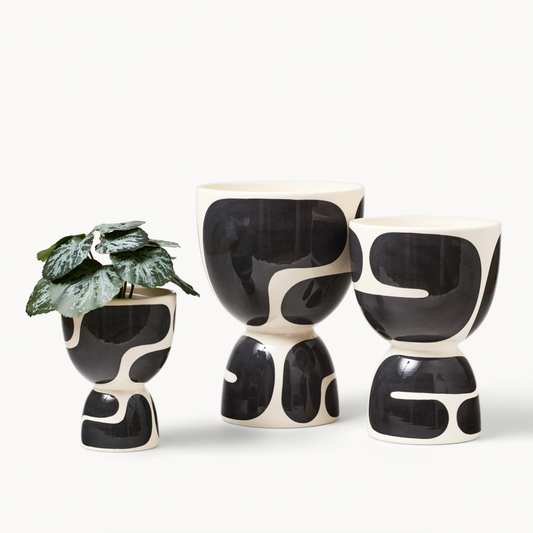 Stacked Planter Color Block