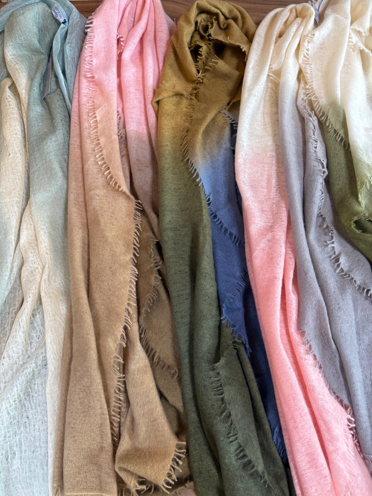 Textured Cashmere Scarf