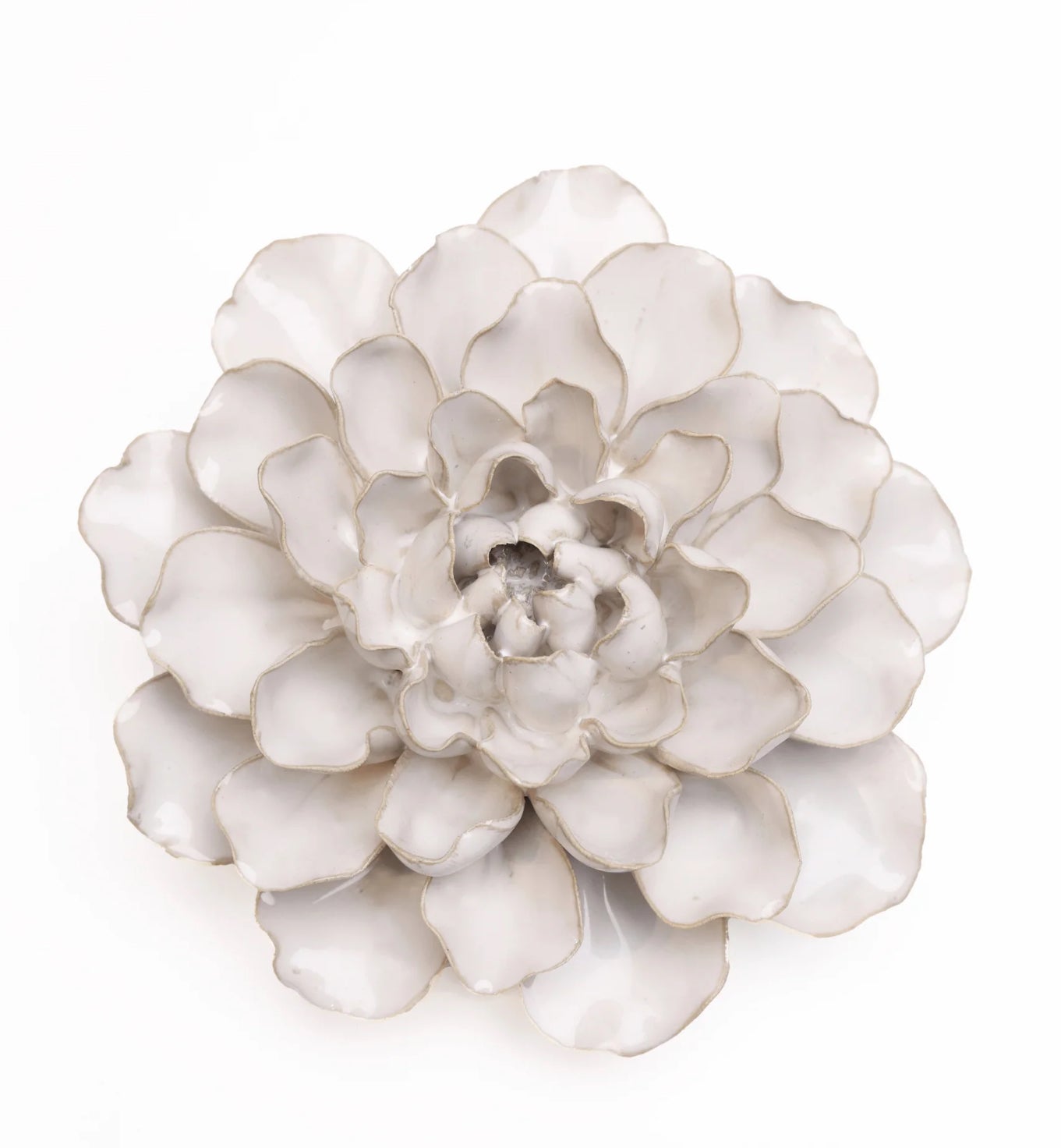 Ceramic Flower Ivory Collection