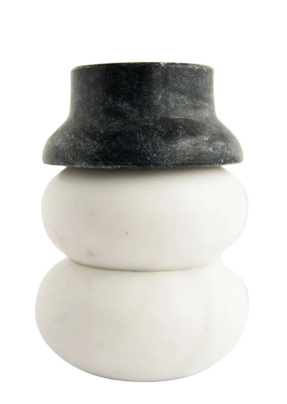 Snowman Shaped Pinch Pot