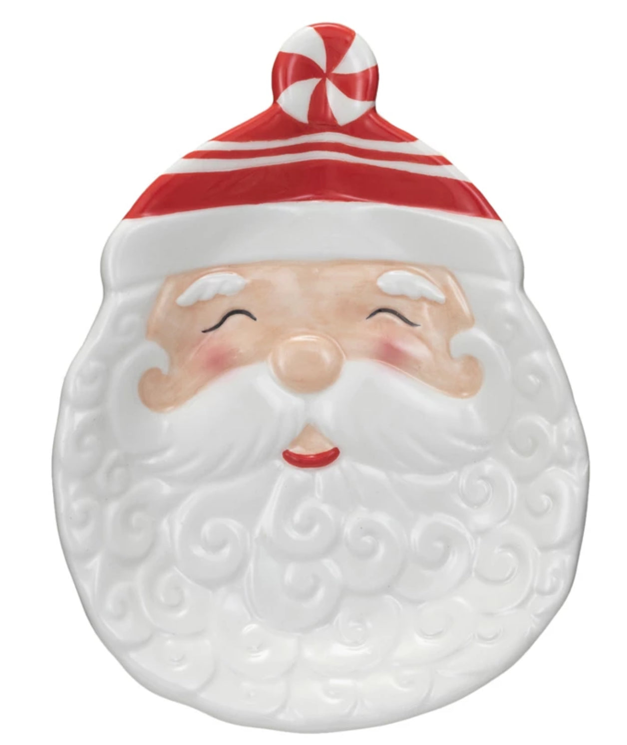 Ceramic Santa Plate