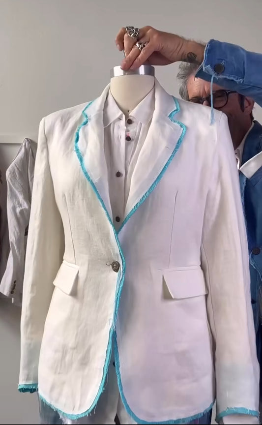 White One of a Kind Blazer