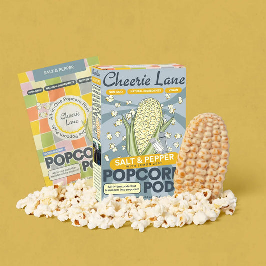 Salt + Pepper Popcorn Pod Pack (9 servings)