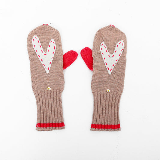 Heart Mitten