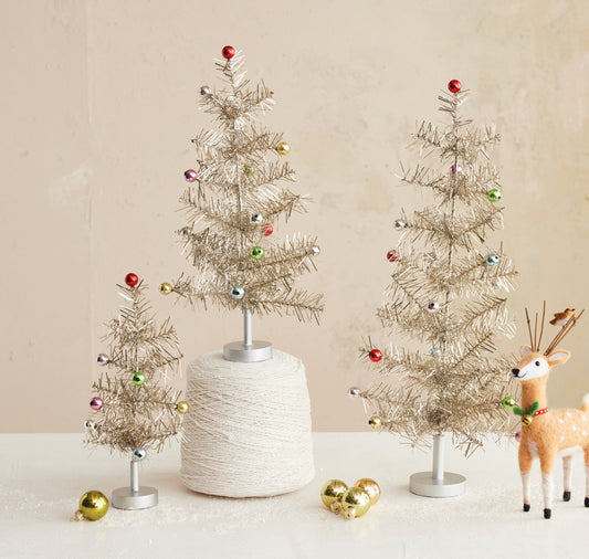 13” Tinsel Tree