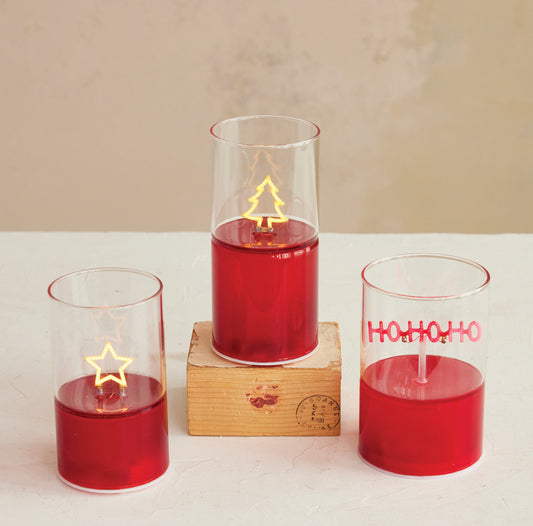 Glass Tree Shaped Light