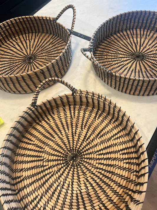 Black and Natural Basket