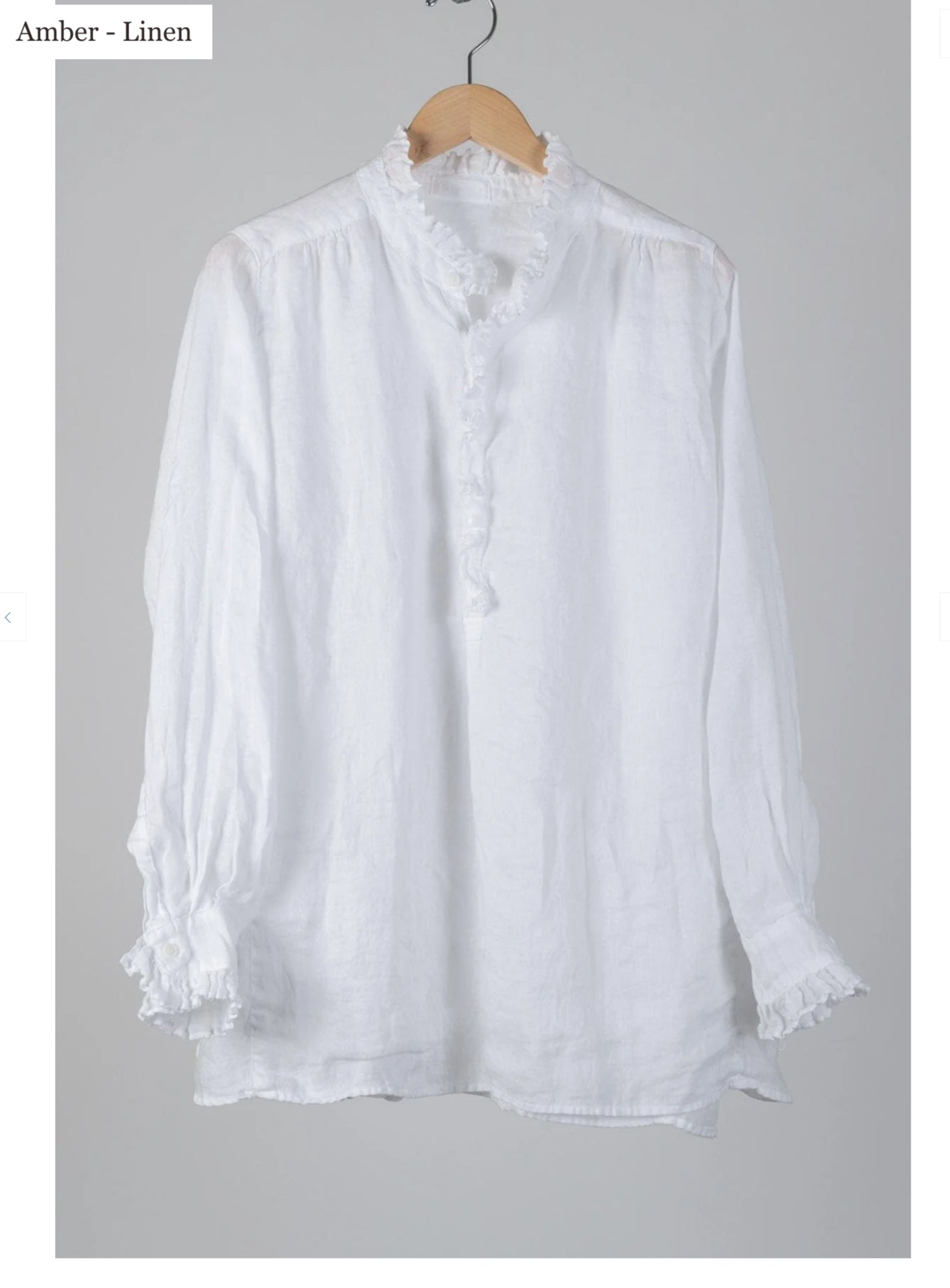 Amber Ruffle Top