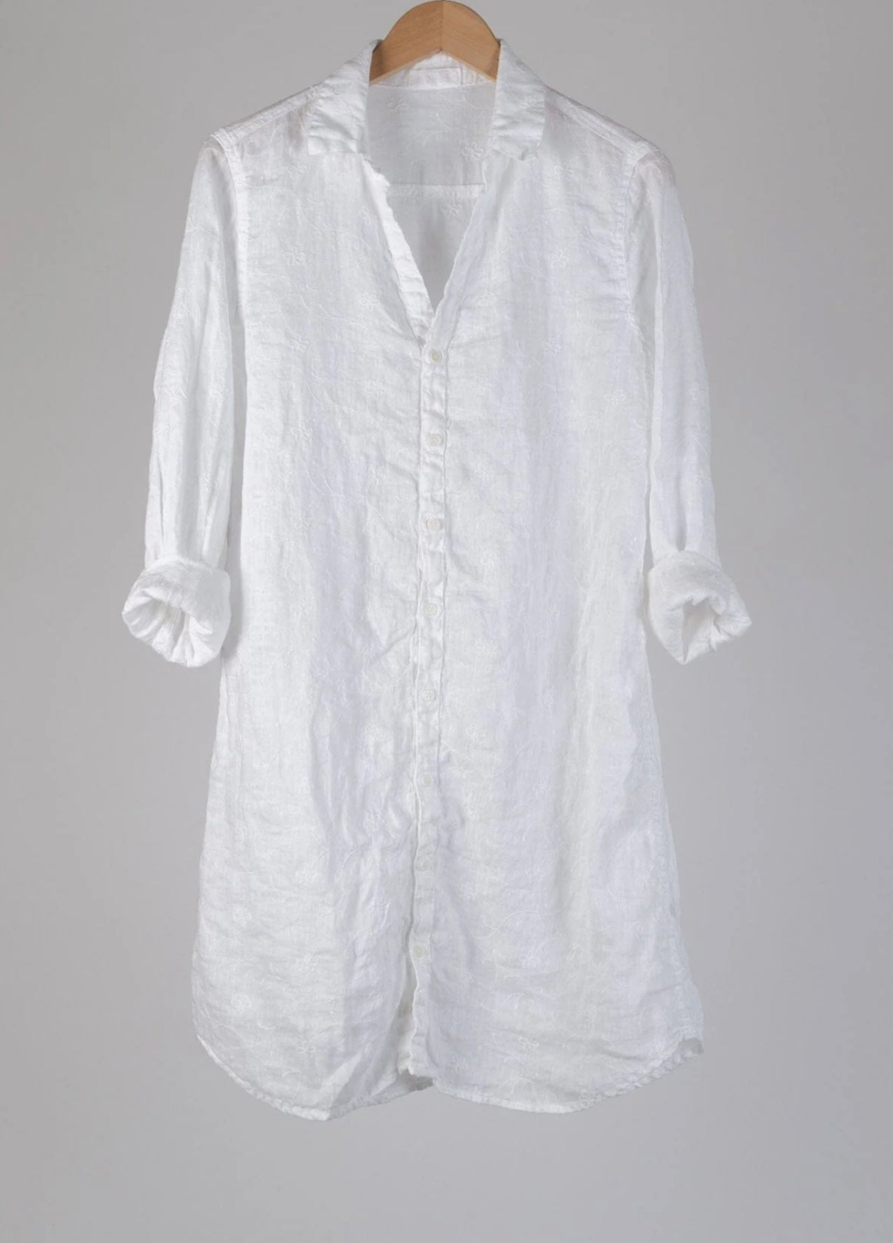 Tamsin Linen Buttonup Shirt Dress