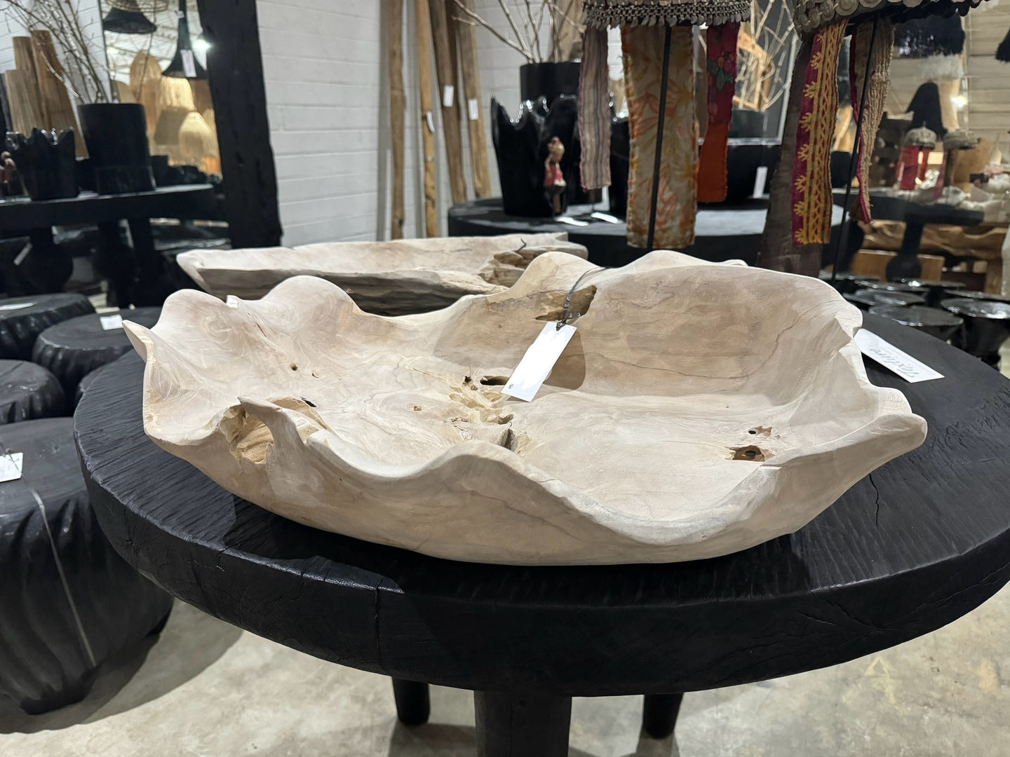 Bleached Oyster Bowl