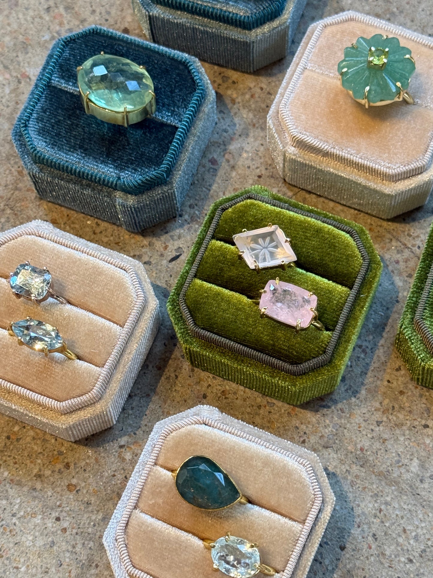 Semi Precious Rings