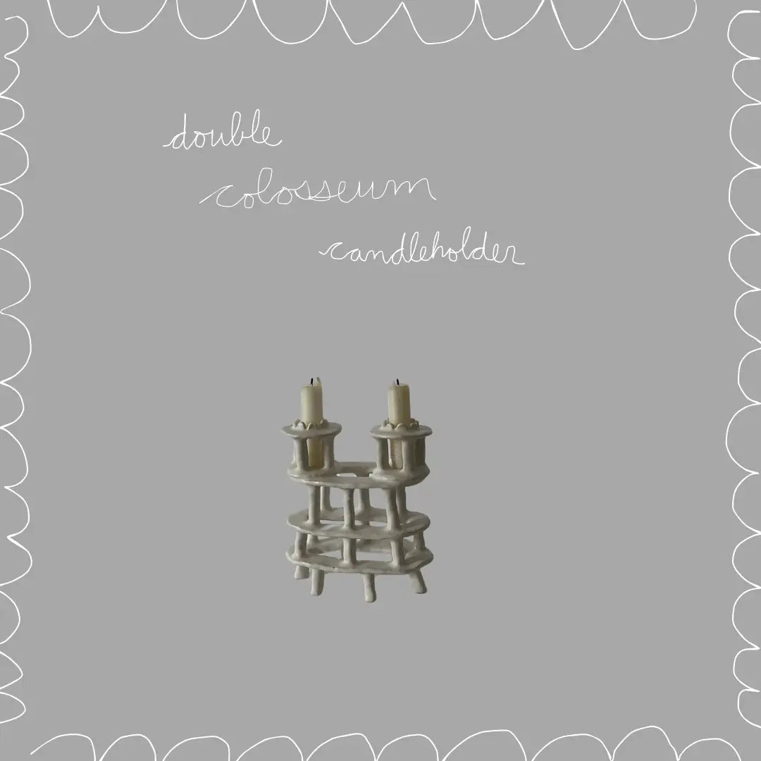 Double Colosseum Candleholder
