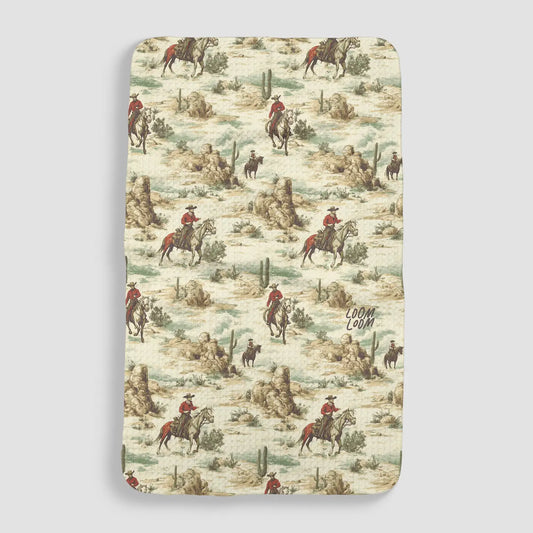 Desert Rider Kitchen Towel