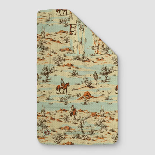 Faded Desert Kitchen Towel