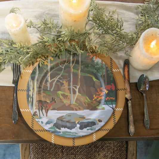 Deer By the River By Number Plate