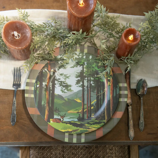 Resting Deer Paint By Number Plate