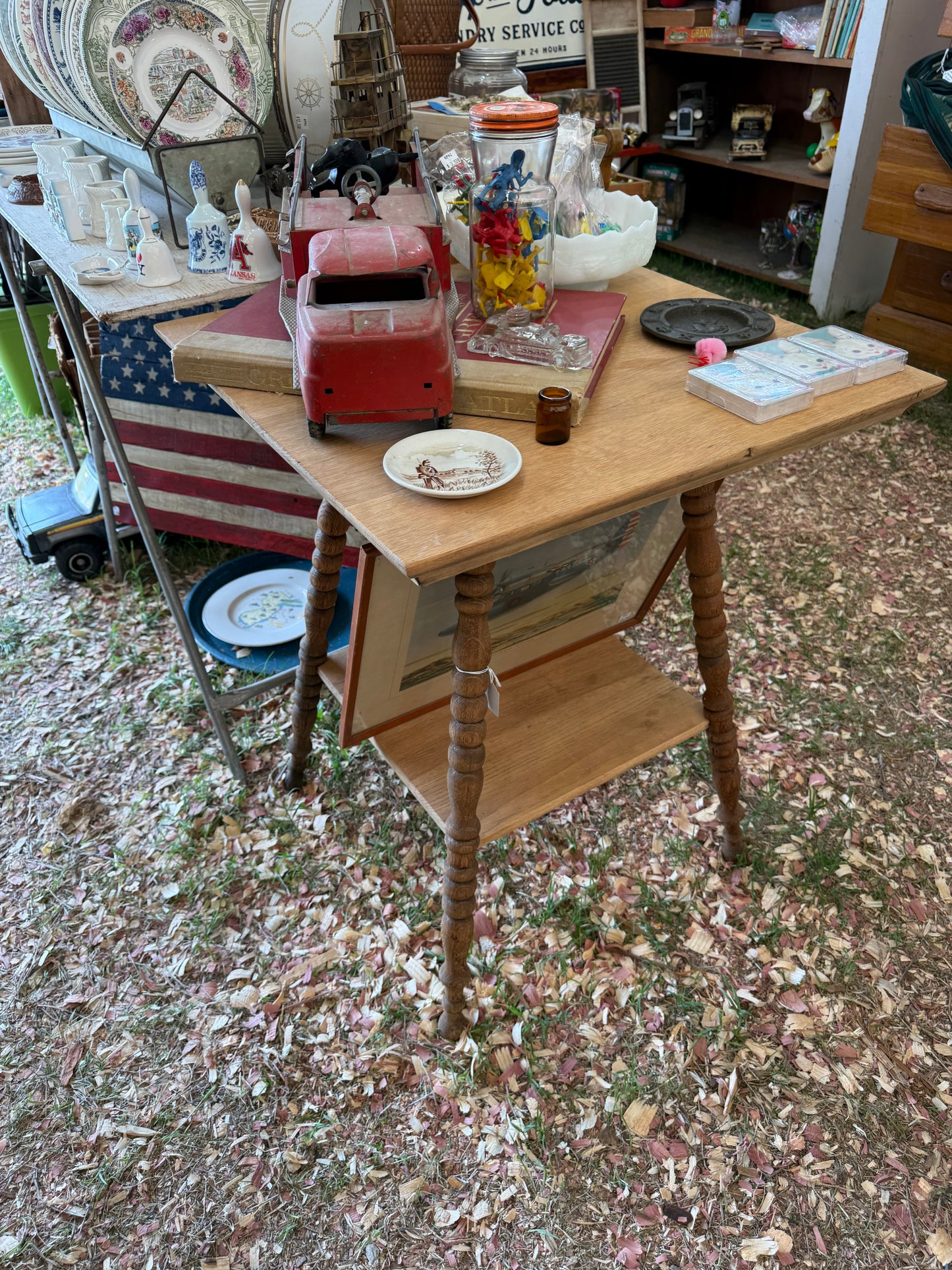 Spindle Leg Table