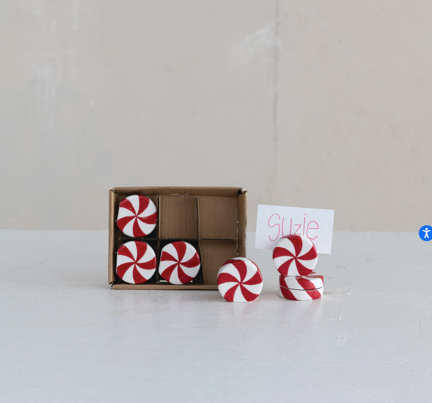 Peppermint Candy Card/Photo Holders