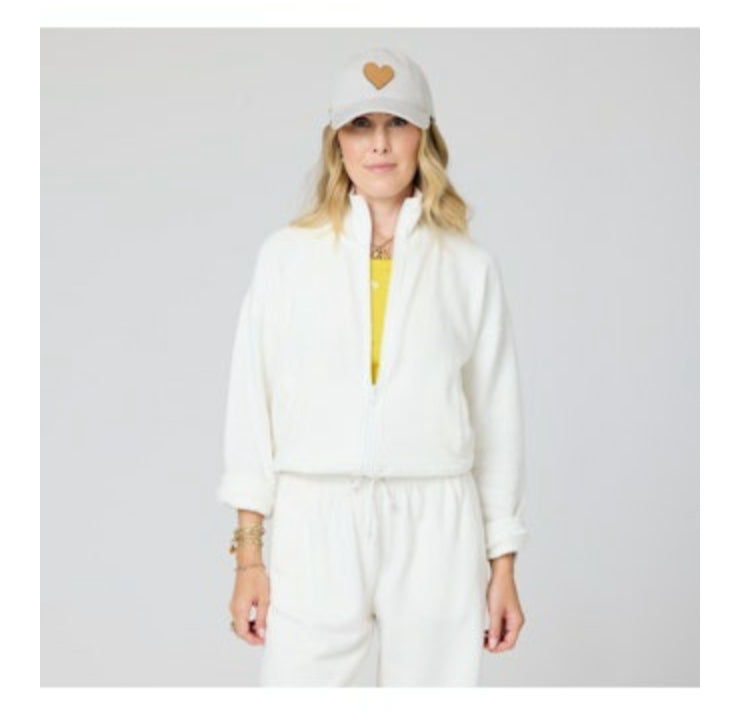 Zip Up Mock Neck