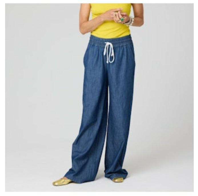 Palazzo Denim Pant