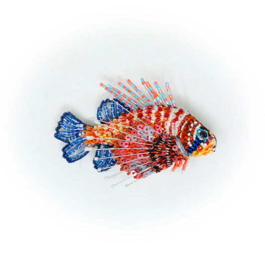 Lion Sea Fish Brooch Oin