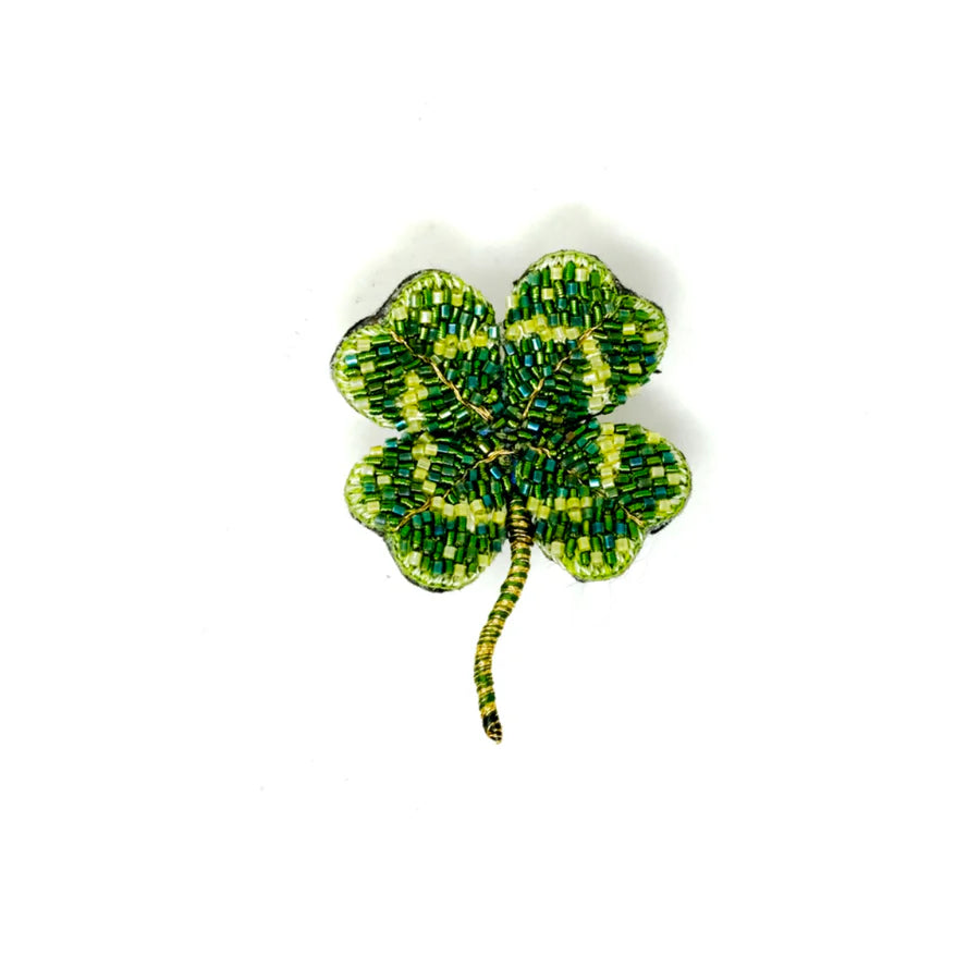 Vintage Clover Brooch Pin