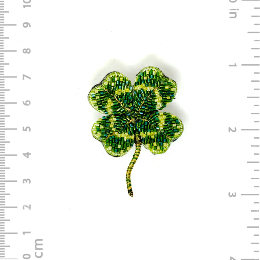 Vintage Clover Brooch Pin