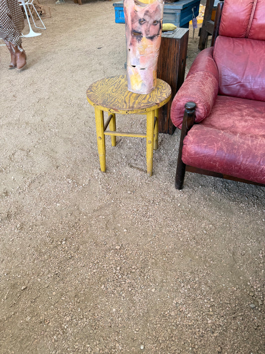 Chippy Yellow Small Table