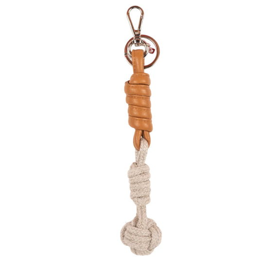 Sailor Ball Key Ring Brown/Natural