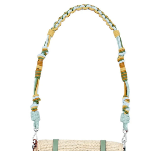Alice Strap Green/Blue/Camel Mix