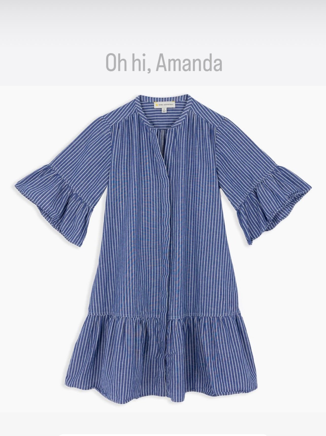 Amanda Dress Stripe