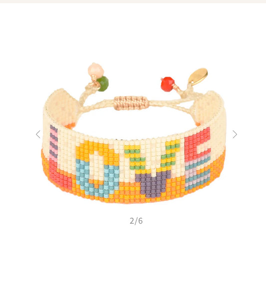 Rainbow Love Bracelet