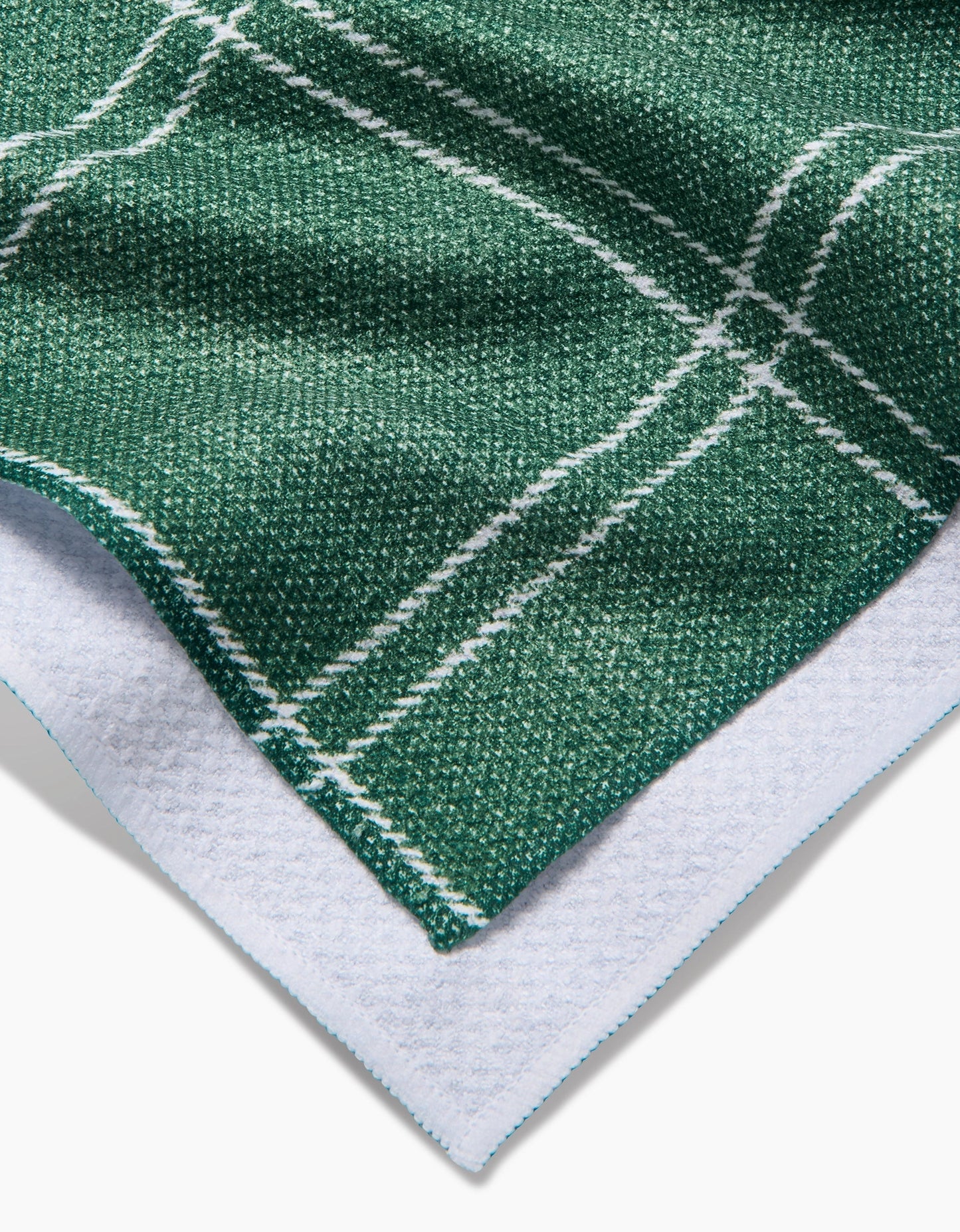 Pine Forest Plaid Kitchen Towel