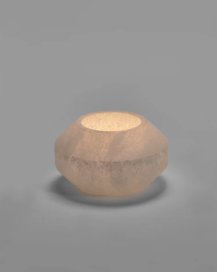 Alabaster Tea light Holder