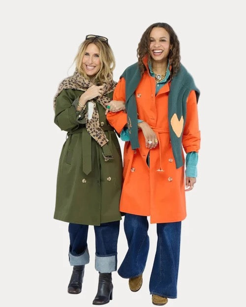 Color Washed Trench