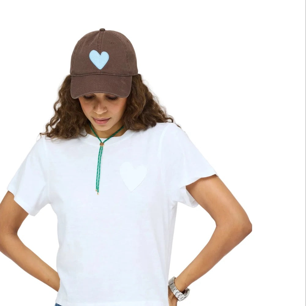 KR Imperfect Heart Hat Cocoa