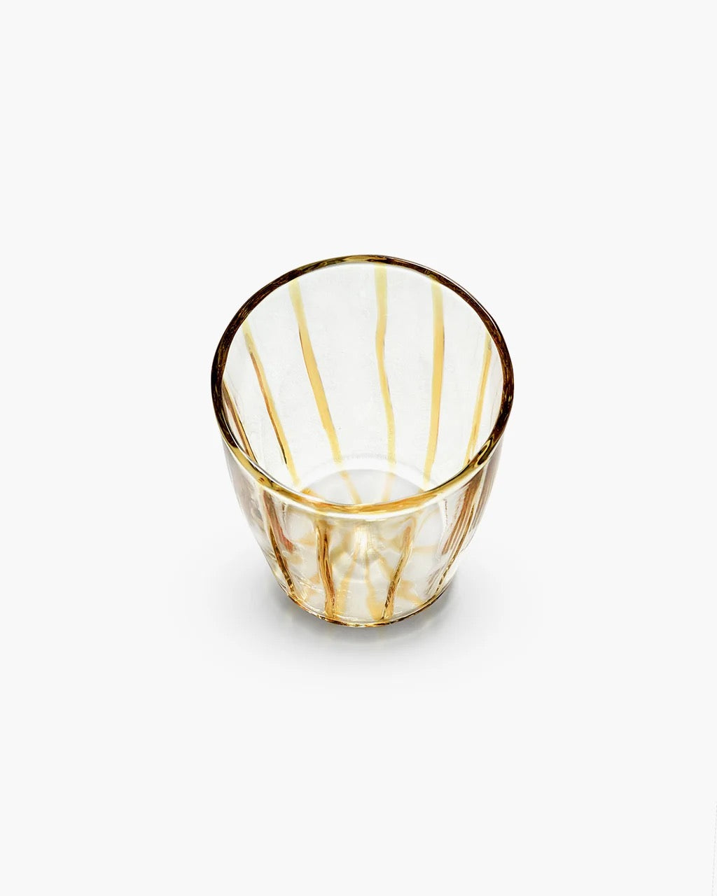 Yellow stripe Glass