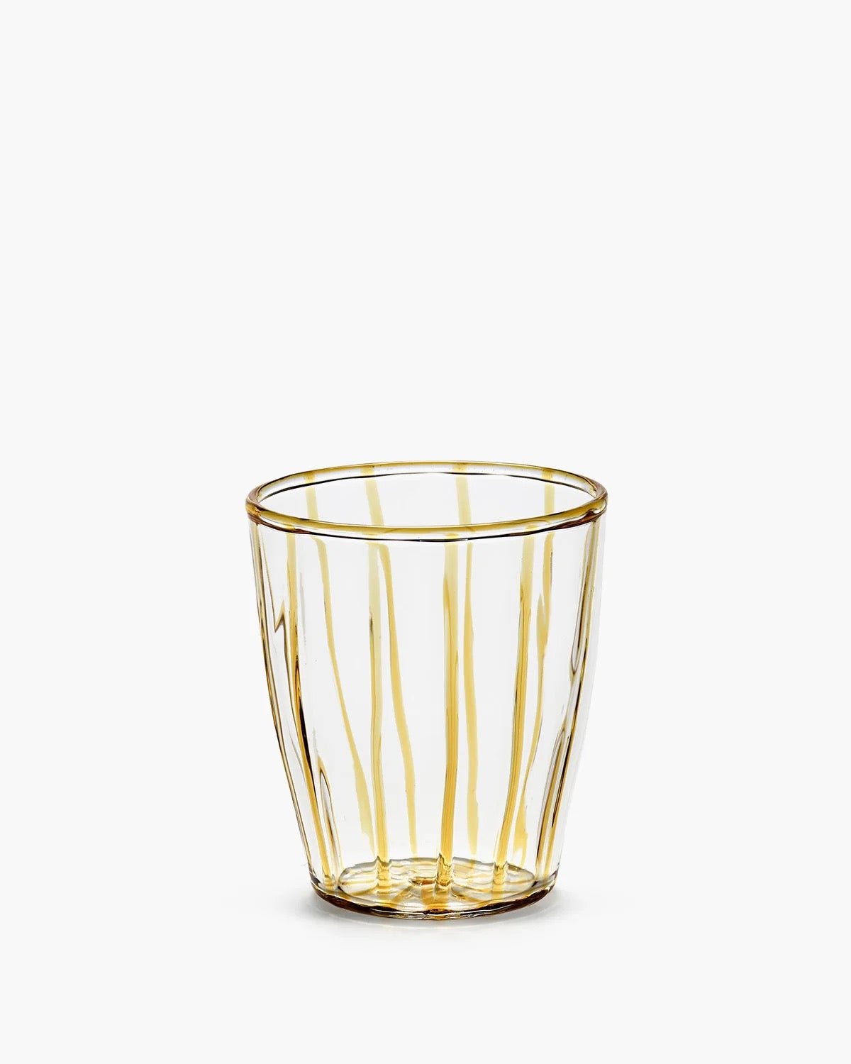 Yellow stripe Glass