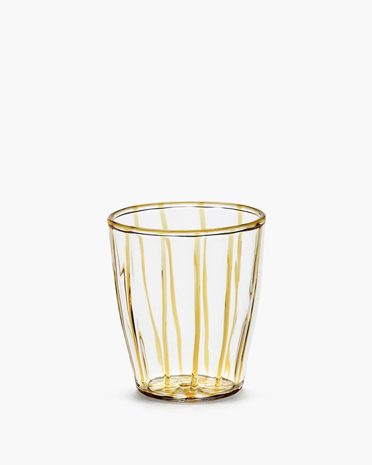 Yellow stripe Glass