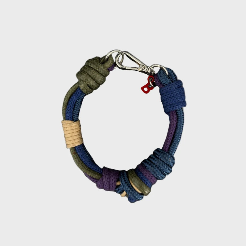 Purple Camel and Blue Knot Bracelet