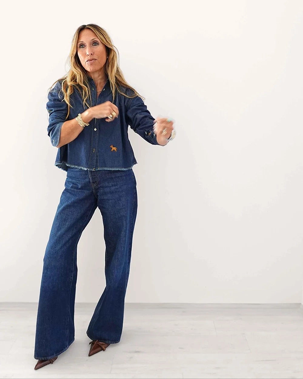Tia Love Reign Denim Shirt
