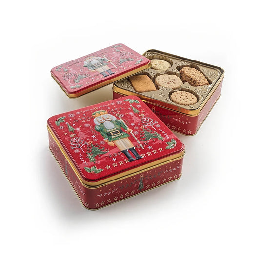 Nutcracker Cookie Tin