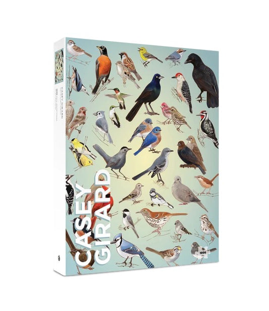 Casey Girard: Backyard Birds Puzzle