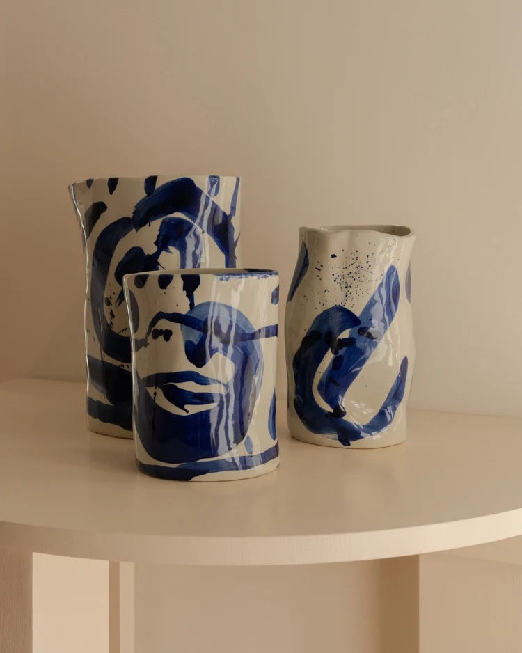 Blue Sophie Vase
