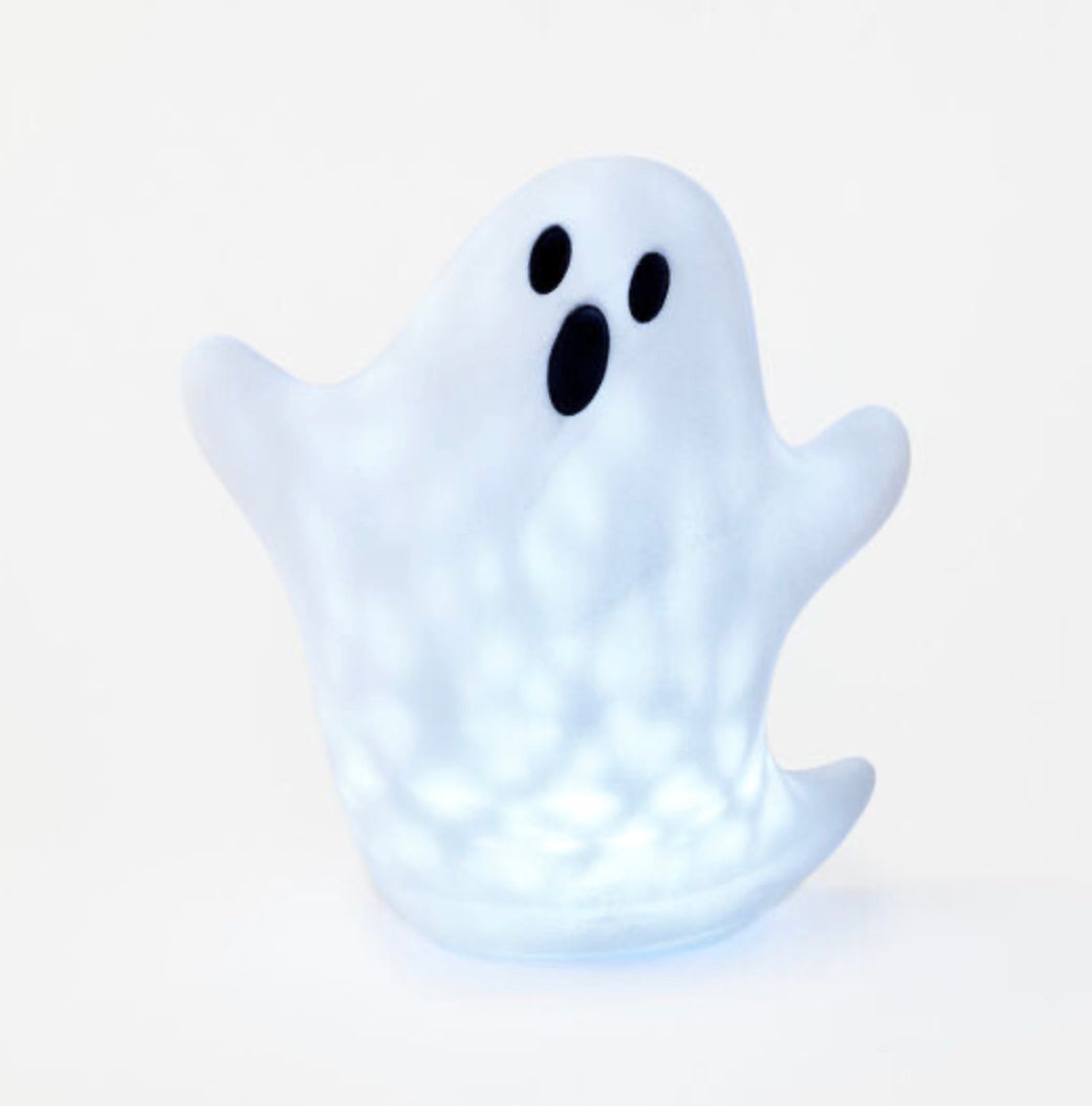 Hanging Flocked Ghost