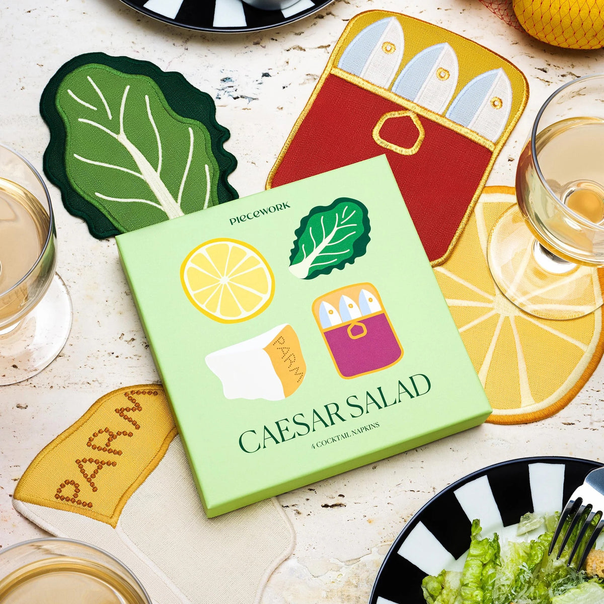 Caesar Salad Napkins