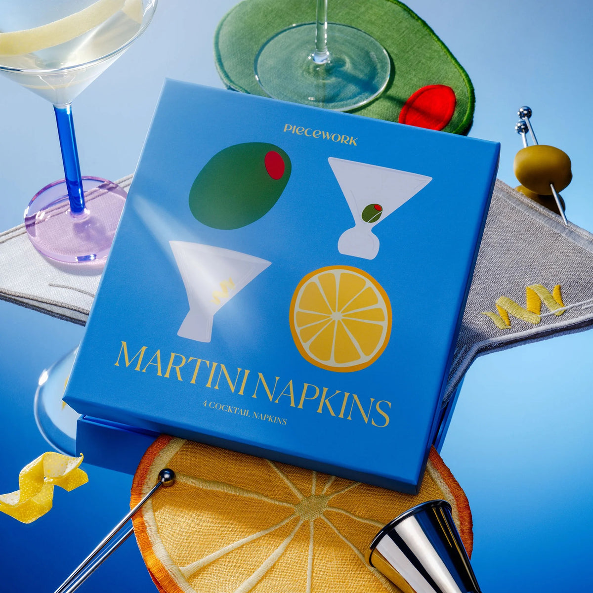 Martini Napkins