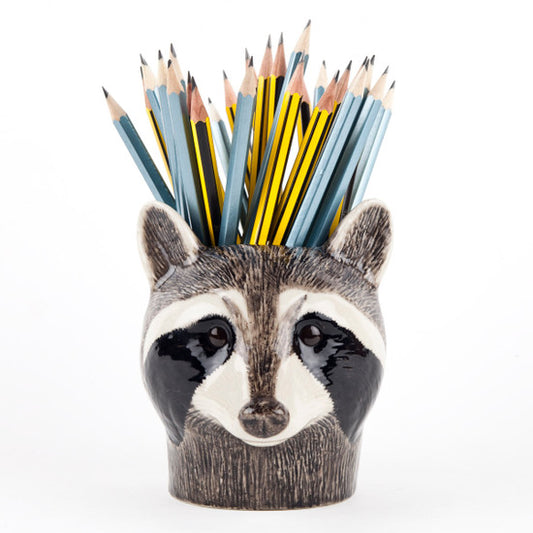 Raccoon Utensil Pot