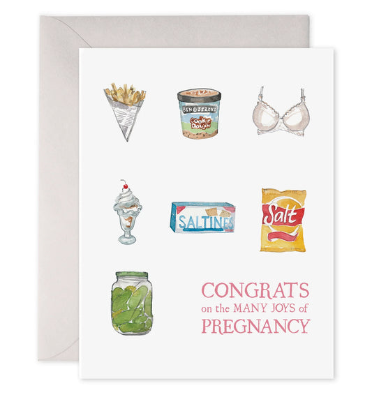 Preggie Snacks Card